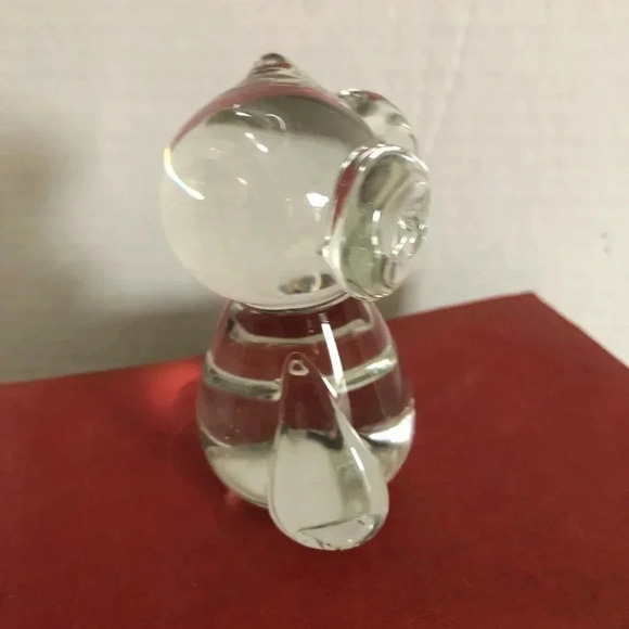 Blown Glass  Owl Paperweight - Picture 5 of 11